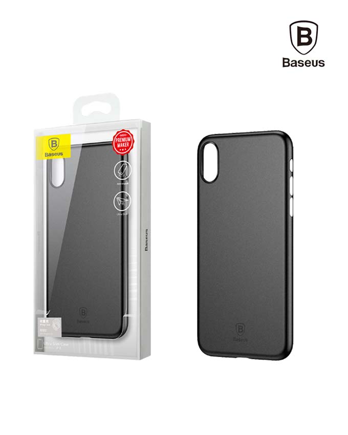 Baseus Wing Case for iPhone X - Black (WIAPIPHX-A01)
